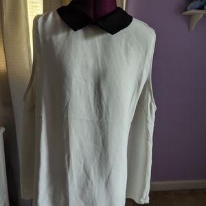 Chiffon Top Peter Pan Color L